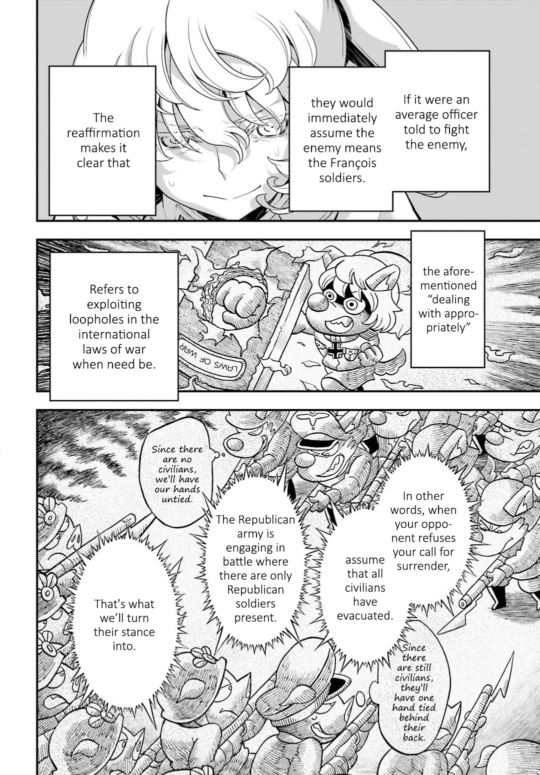 Youjo Senki - Chapter 35: Trial By Fire I