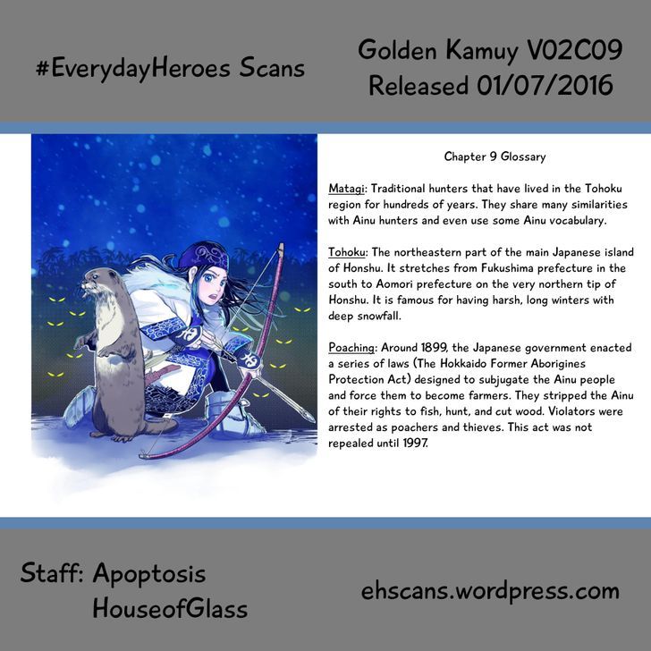 Golden Kamui - Vol.2 Chapter 9 : Cornered Rat