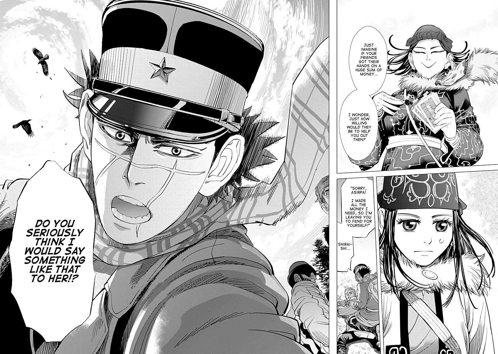 Golden Kamui - Chapter 62 : Kiroranke, Substitute Jockey