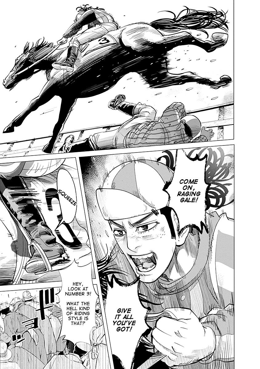 Golden Kamui - Chapter 62 : Kiroranke, Substitute Jockey