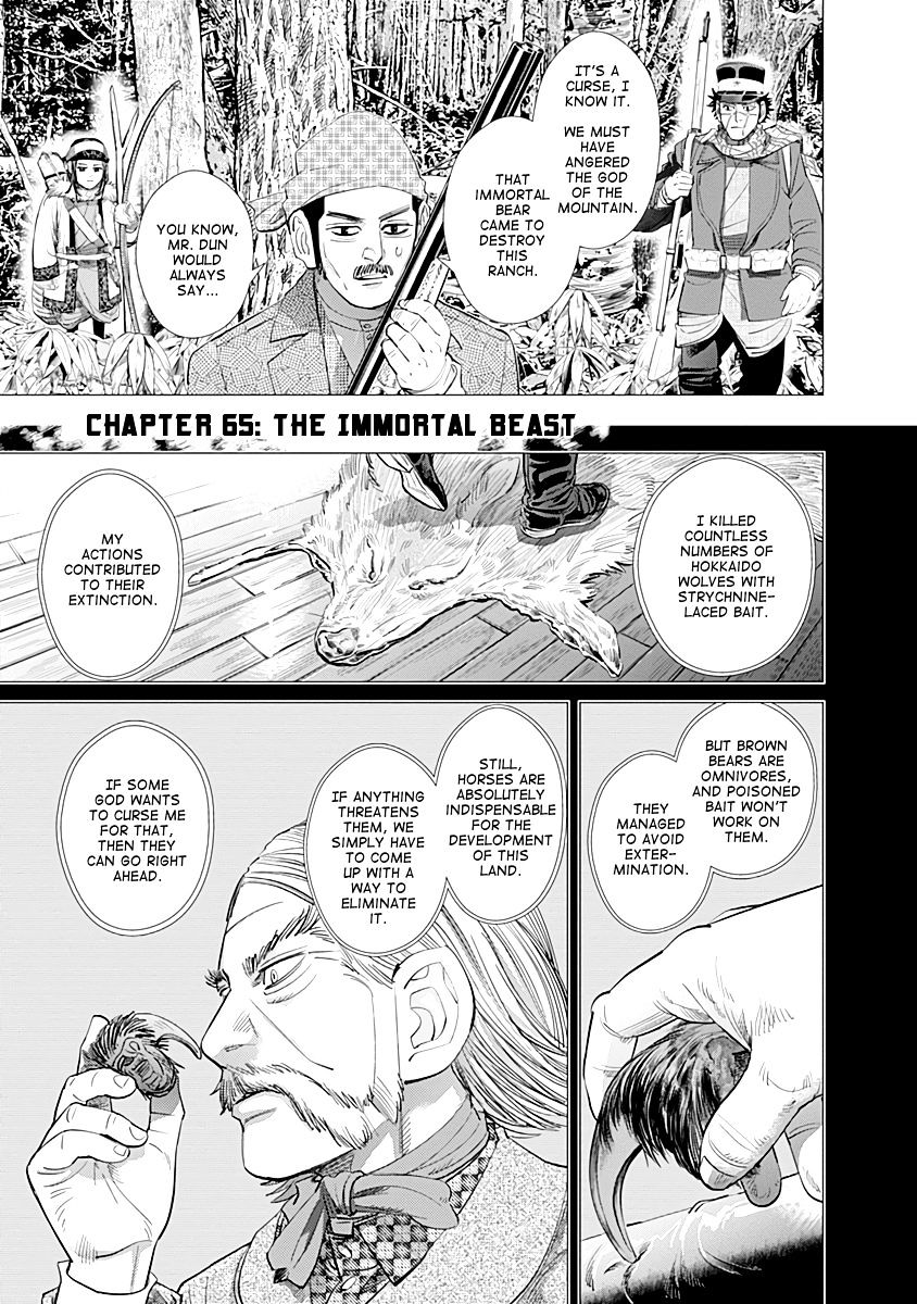 Golden Kamui - Chapter 65 : The Immortal Beast