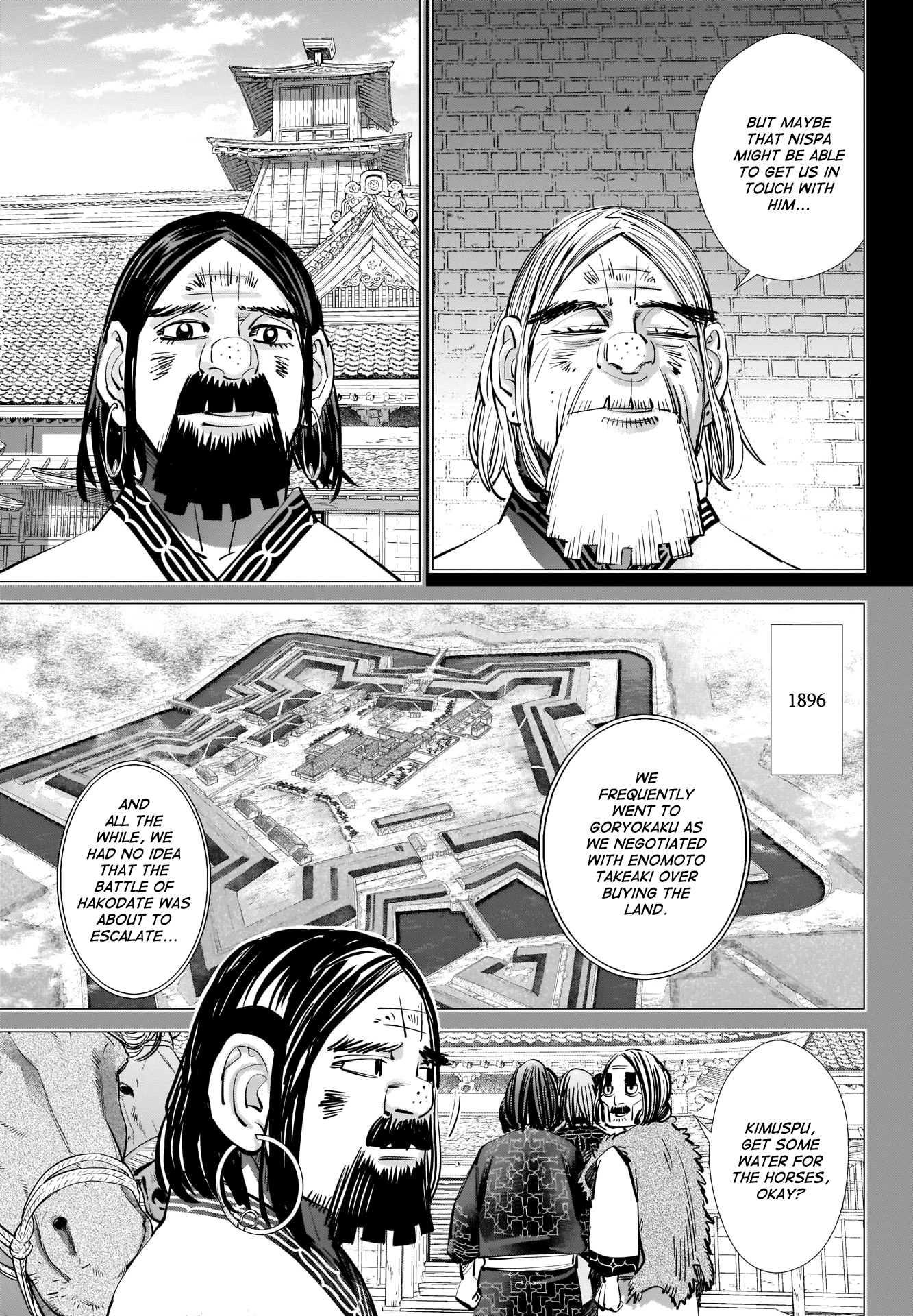 Golden Kamui - Chapter 288: A Pleasant Man