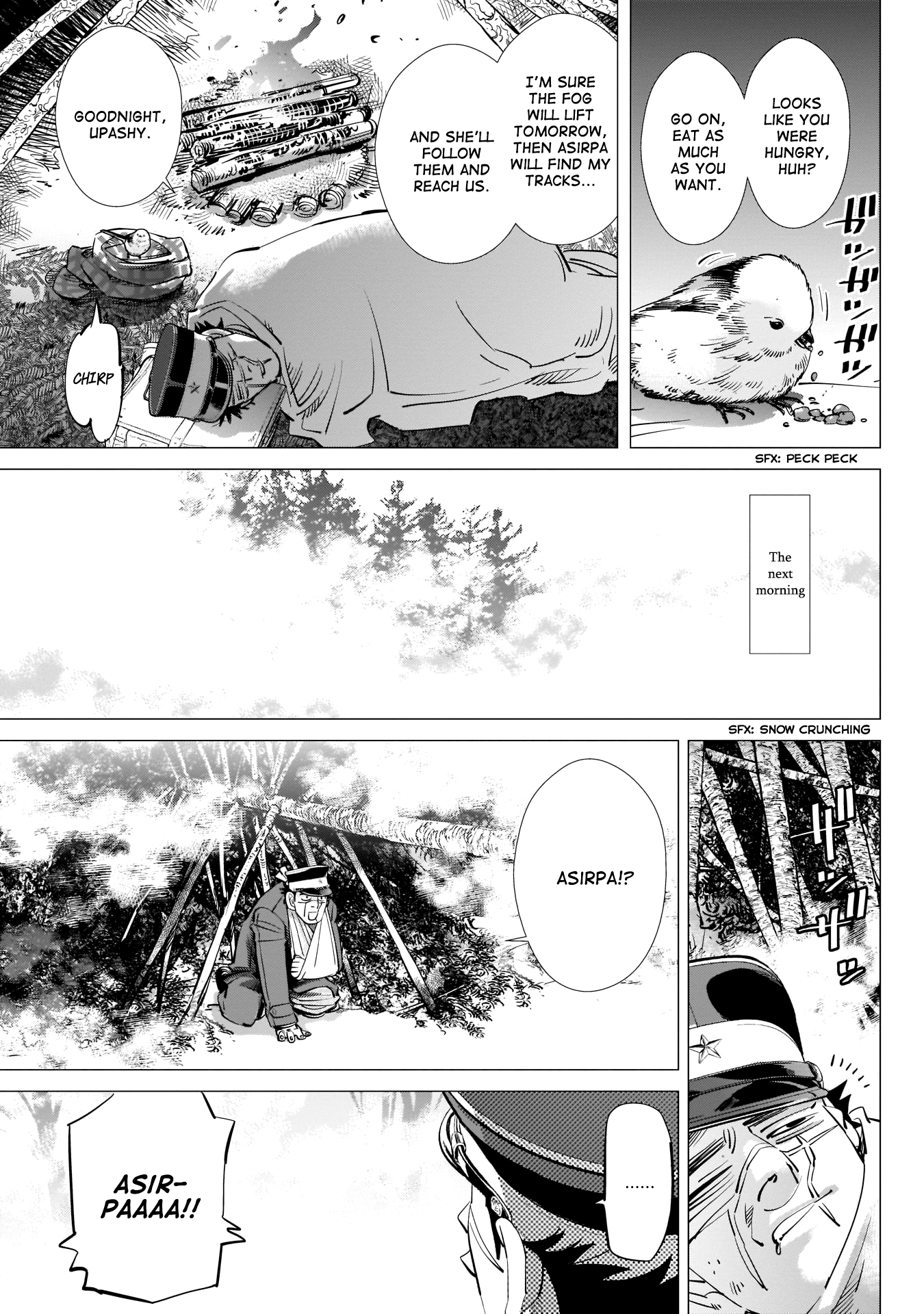 Golden Kamui - Chapter 228: Shima-Enaga