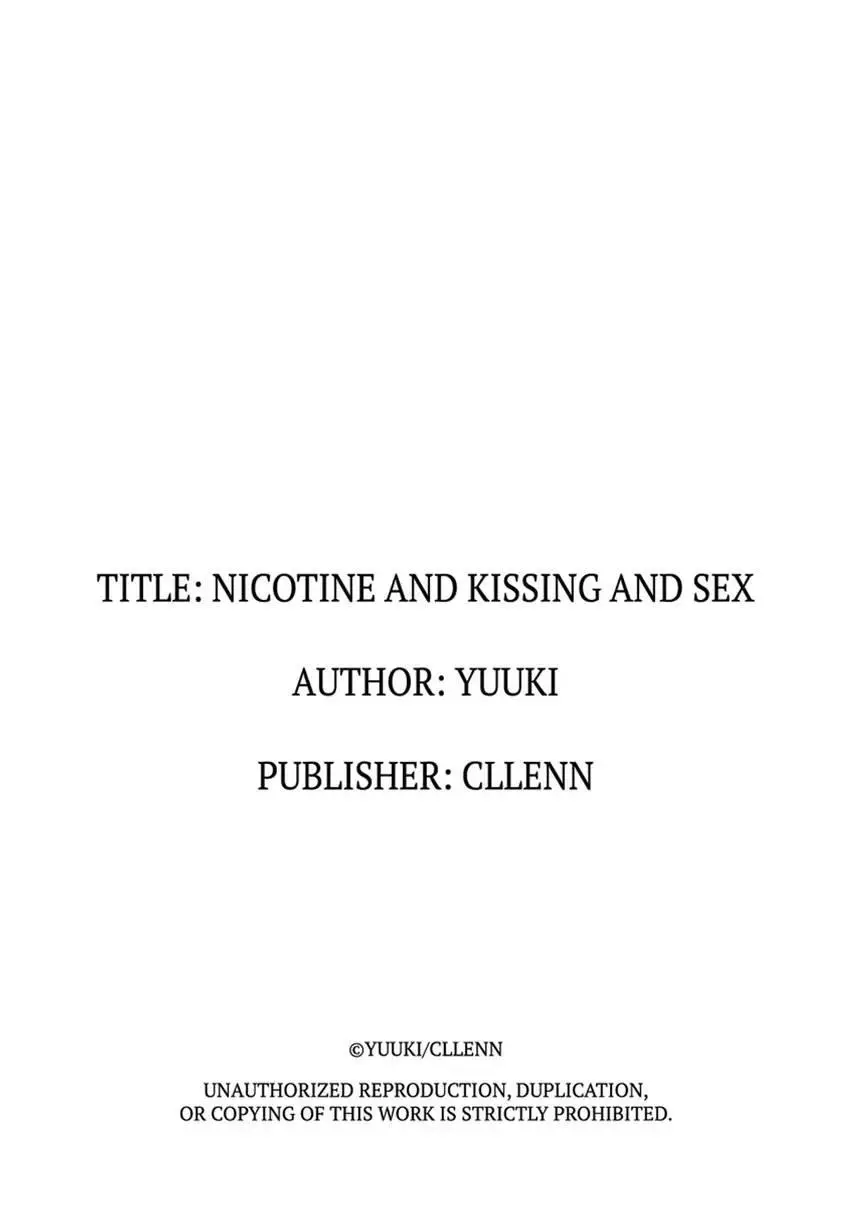 Nicotine And Kissing And Sex - Chapter 7