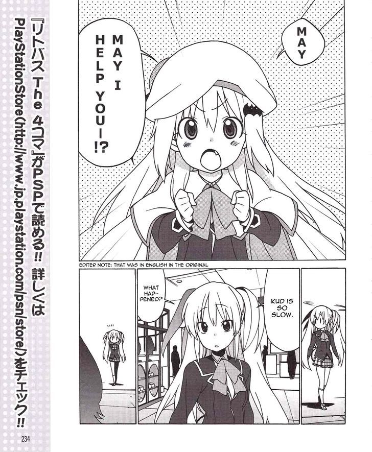 Little Busters! Ex The 4-Koma - Vol.2 Chapter 7 : May I Help You