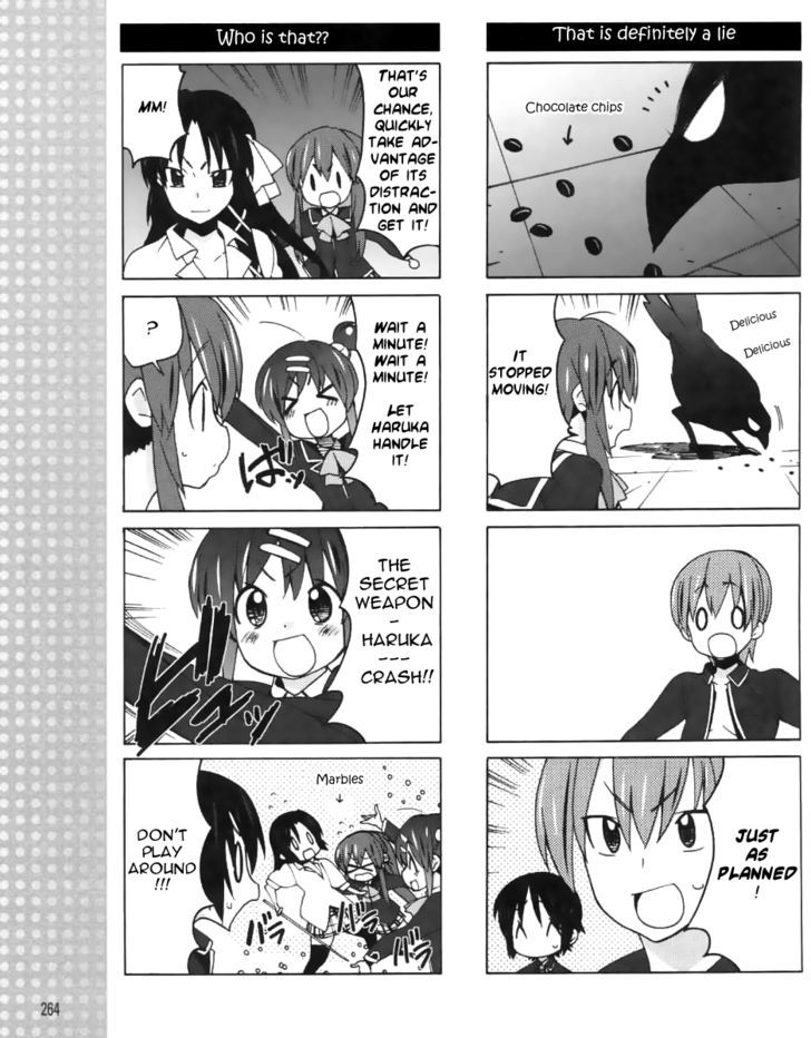 Little Busters! Ex The 4-Koma - Vol.2 Chapter 12 : The Great Chase In The Dormitory At Night!