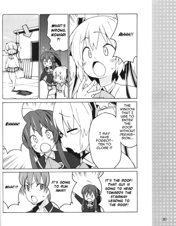 Little Busters! Ex The 4-Koma - Vol.2 Chapter 12 : The Great Chase In The Dormitory At Night!