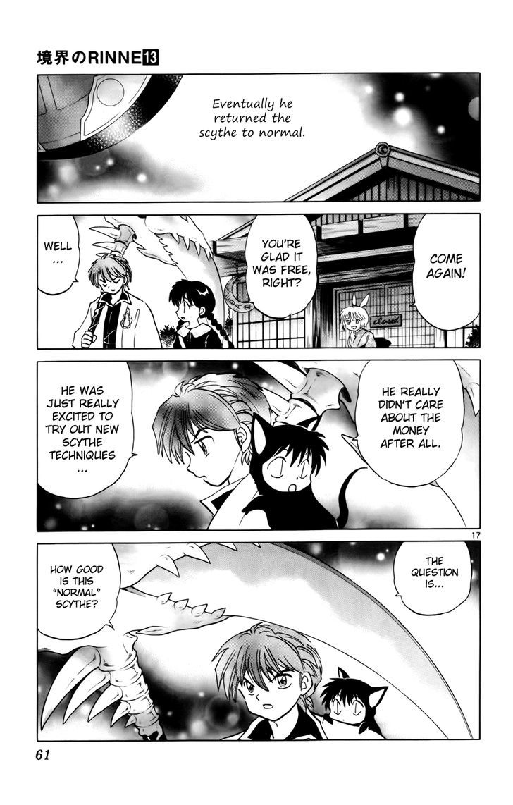 Kyoukai No Rinne - Vol.13 Chapter 121 : Hansei My Half Life