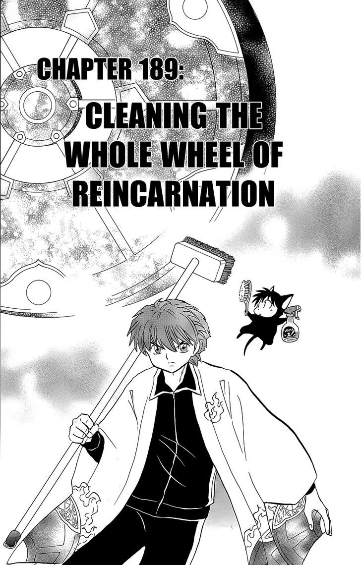 Kyoukai No Rinne - Vol.20 Chapter 189 : Cleaning The Whole Wheel Of Reincarnation