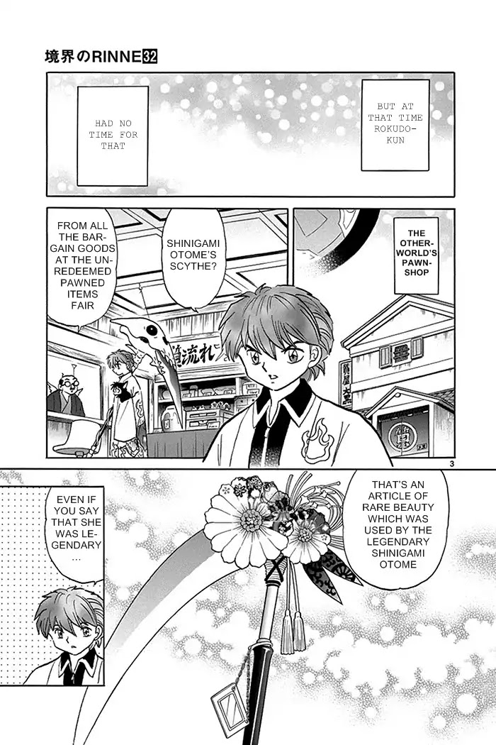 Kyoukai No Rinne - Chapter 313: Otome's Scythe