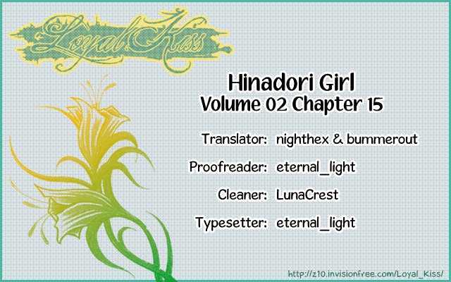 Hinadori Girl - Vol.2 Chapter 15 : Sari's New Clothes