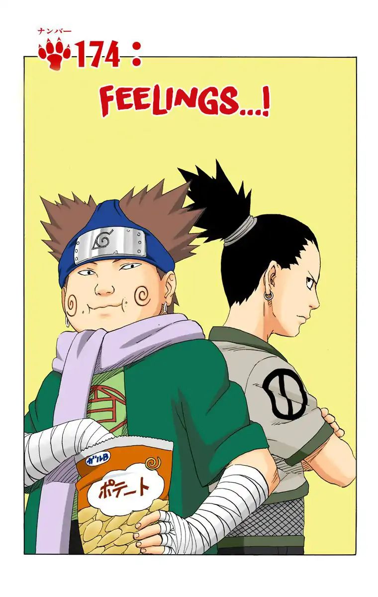 Naruto - Full Color - Vol.20 Chapter 174: Feelings...!