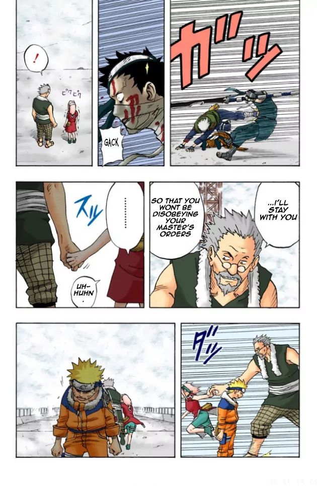 Naruto - Full Color - Vol.4 Chapter 31: To Each His Own Struggle...