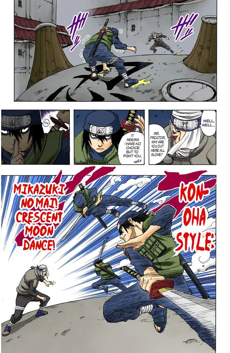 Naruto - Full Color - Vol.11 Chapter 92: Konoha Vs. Sound Vs. Sand!!