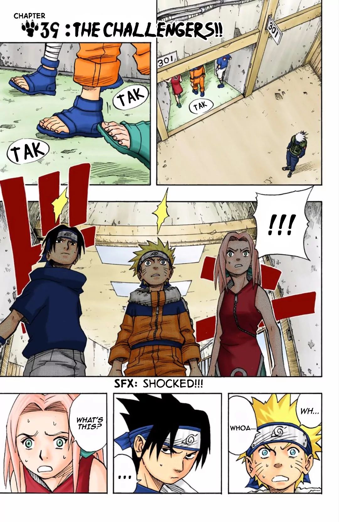 Naruto - Full Color - Vol.5 Chapter 39: The Challengers!!