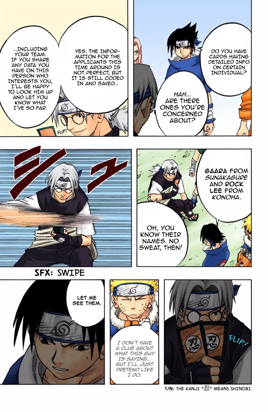 Naruto - Full Color - Vol.5 Chapter 39: The Challengers!!