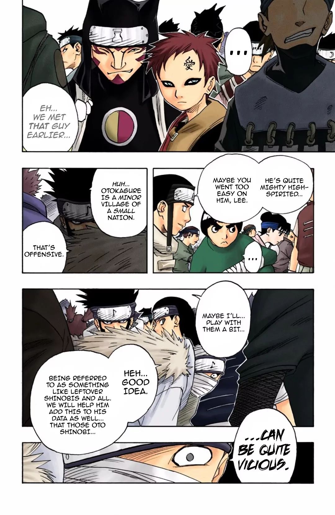 Naruto - Full Color - Vol.5 Chapter 39: The Challengers!!