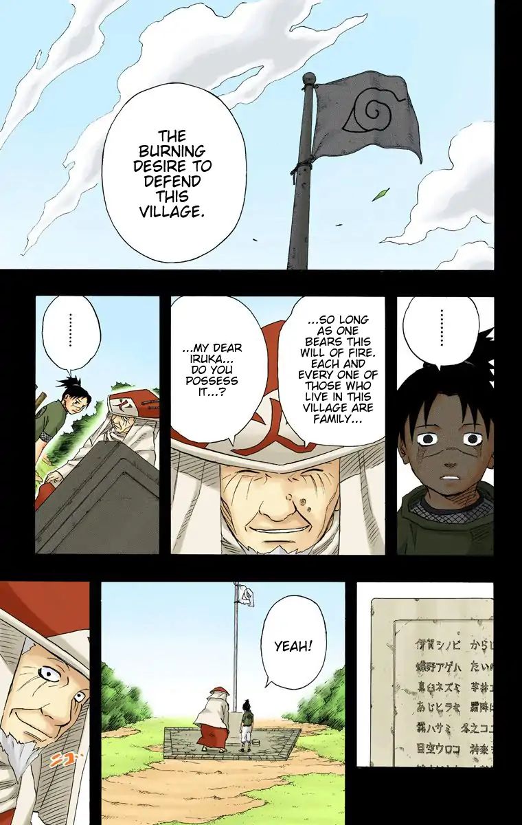 Naruto - Full Color - Vol.16 Chapter 139: Eulogy