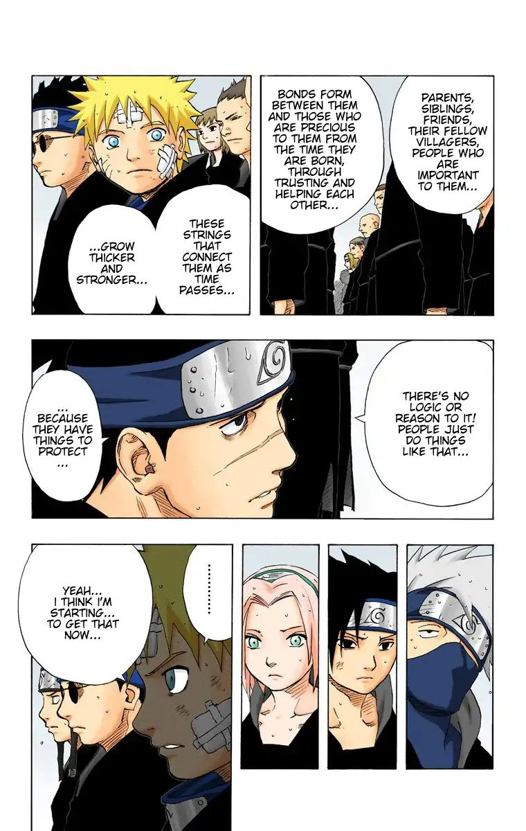 Naruto - Full Color - Vol.16 Chapter 139: Eulogy