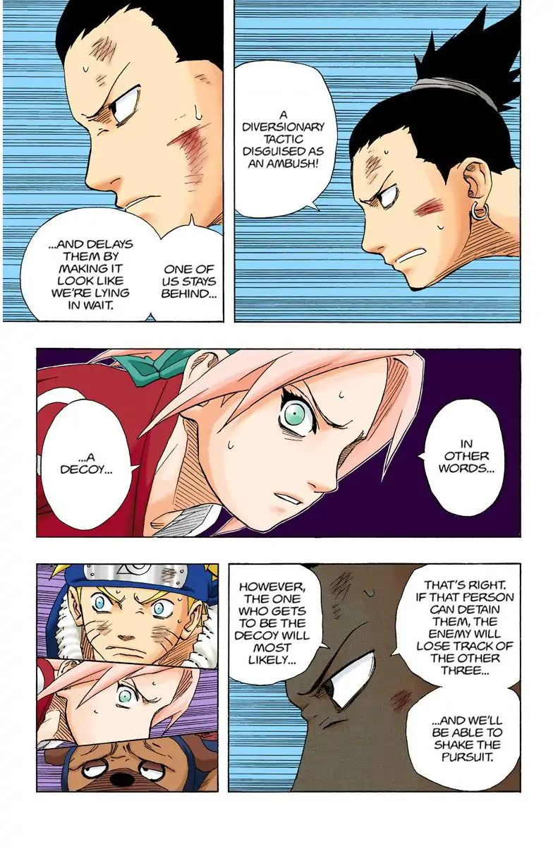 Naruto - Full Color - Vol.14 Chapter 118: Detainment!!