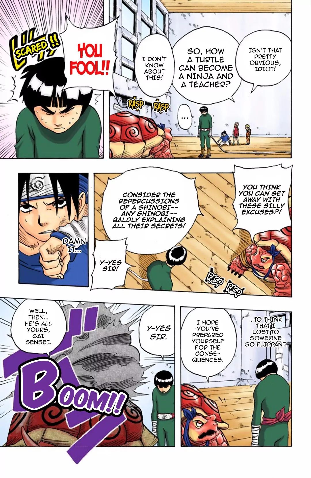 Naruto - Full Color - Vol.5 Chapter 38: Start!