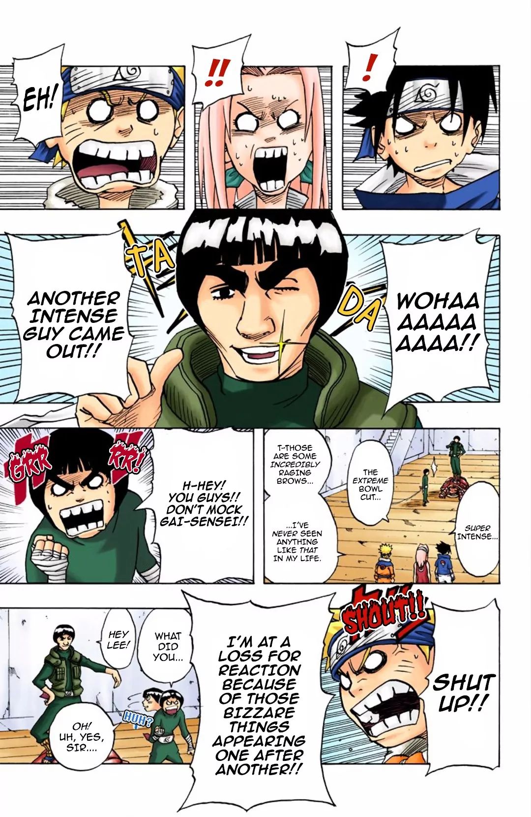 Naruto - Full Color - Vol.5 Chapter 38: Start!