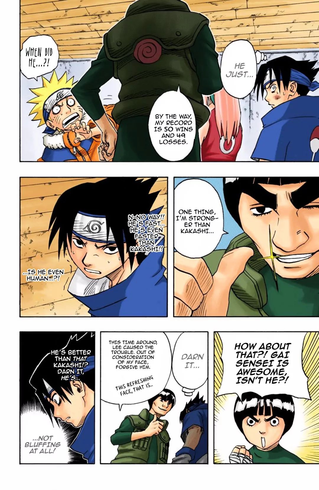 Naruto - Full Color - Vol.5 Chapter 38: Start!