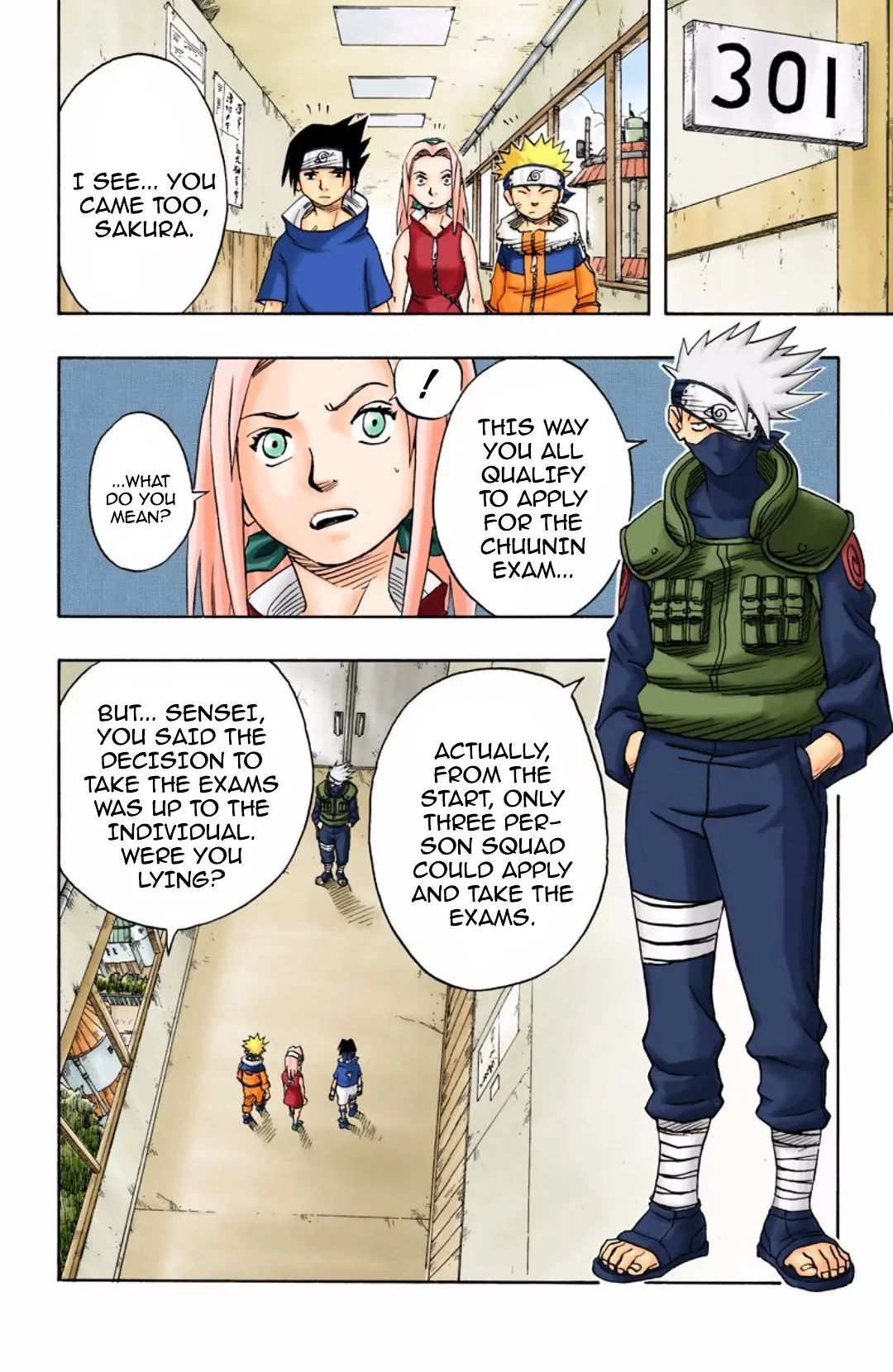 Naruto - Full Color - Vol.5 Chapter 38: Start!