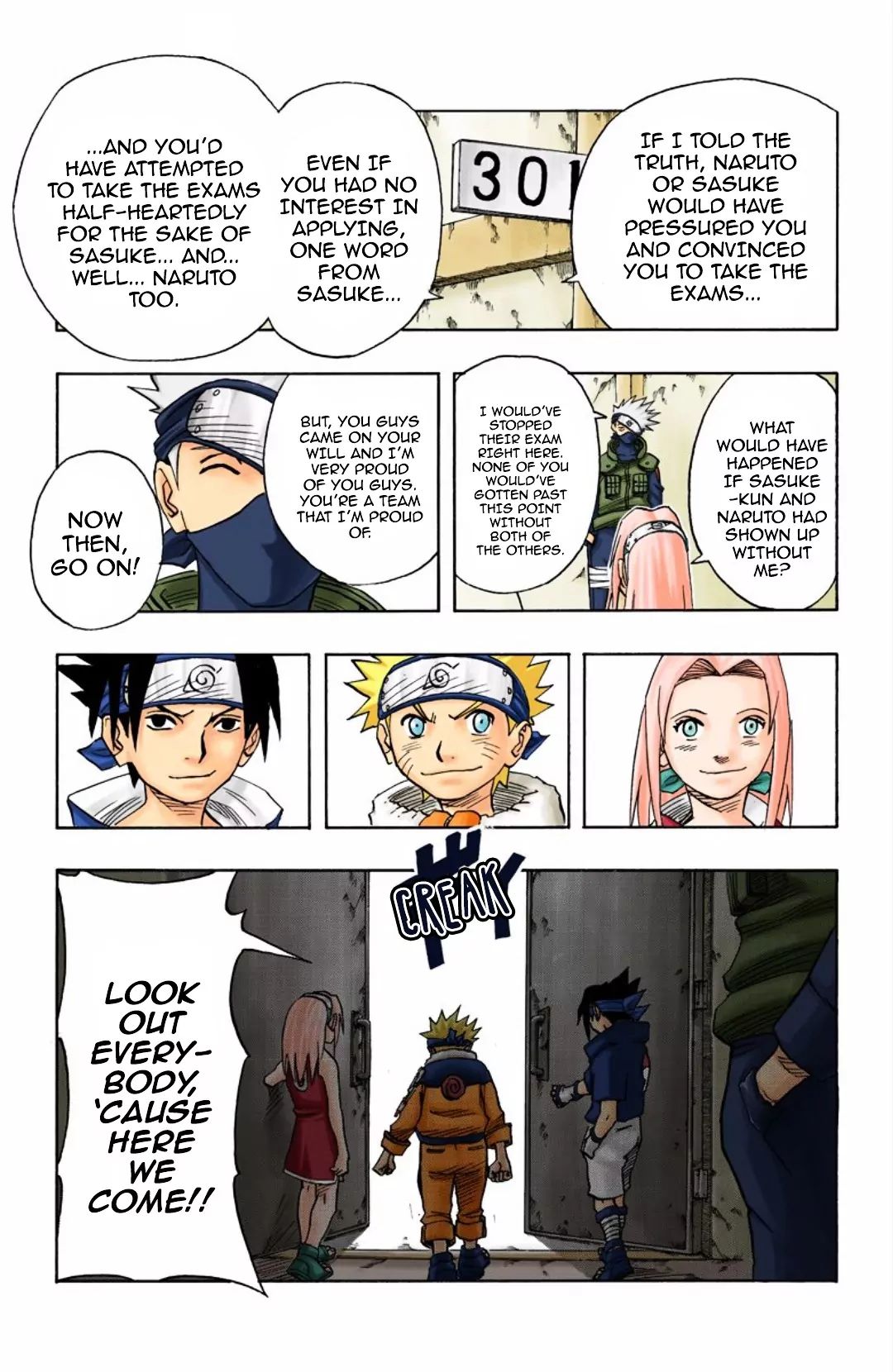 Naruto - Full Color - Vol.5 Chapter 38: Start!