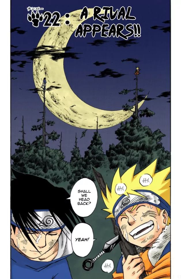 Naruto - Full Color - Vol.3 Chapter 22: A Rival Appears!!