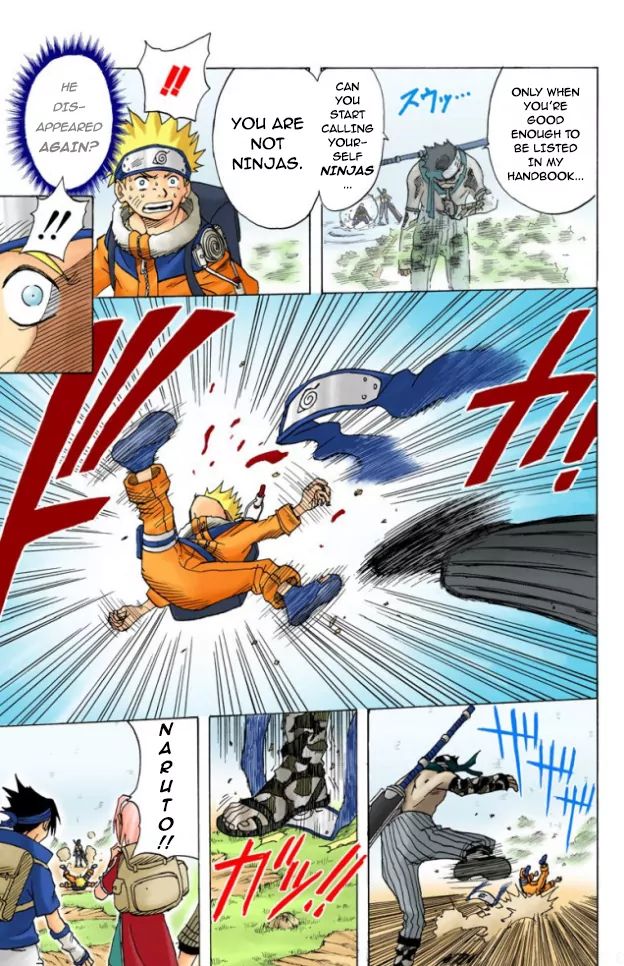 Naruto - Full Color - Vol.2 Chapter 13: Ninja!