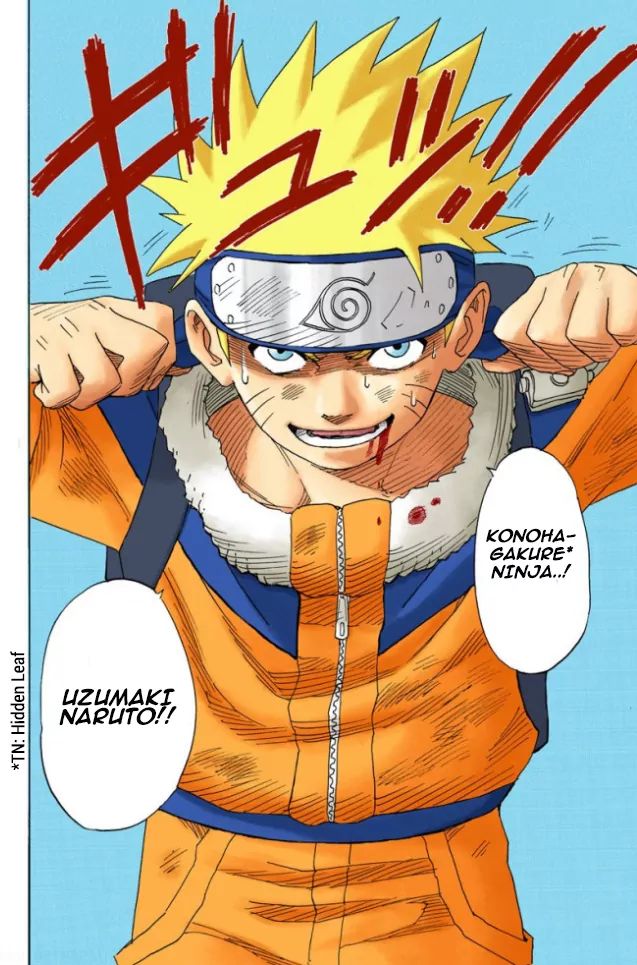 Naruto - Full Color - Vol.2 Chapter 13: Ninja!