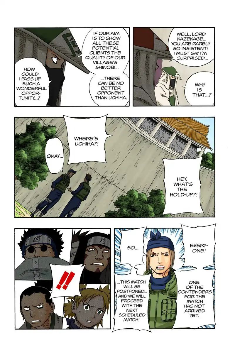 Naruto - Full Color - Vol.12 Chapter 106: Sasuke Forfeits?!