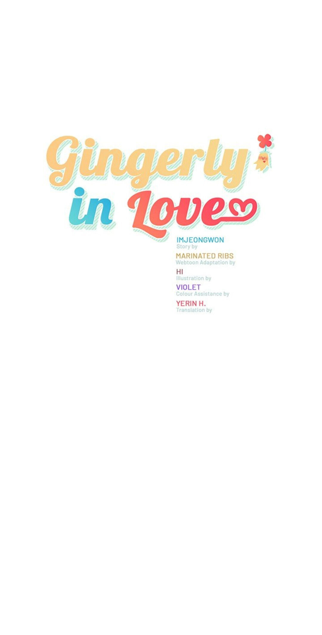 Gingerly In Love - Chapter 36