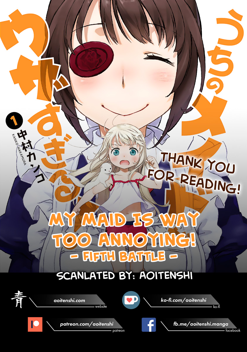 Uchi no Maid ga Uzasugiru! - chapter 5