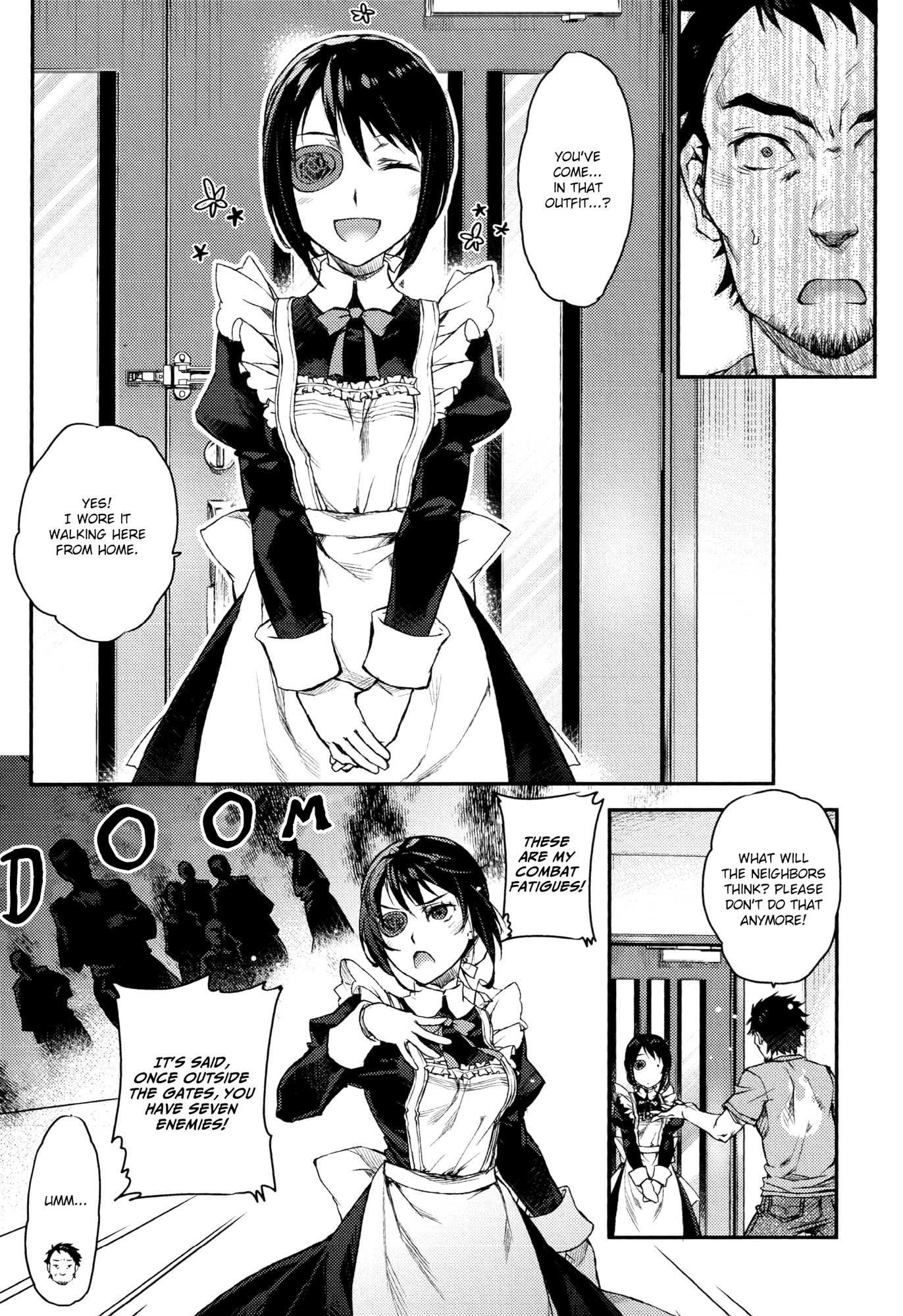 Uchi no Maid ga Uzasugiru! - chapter 2