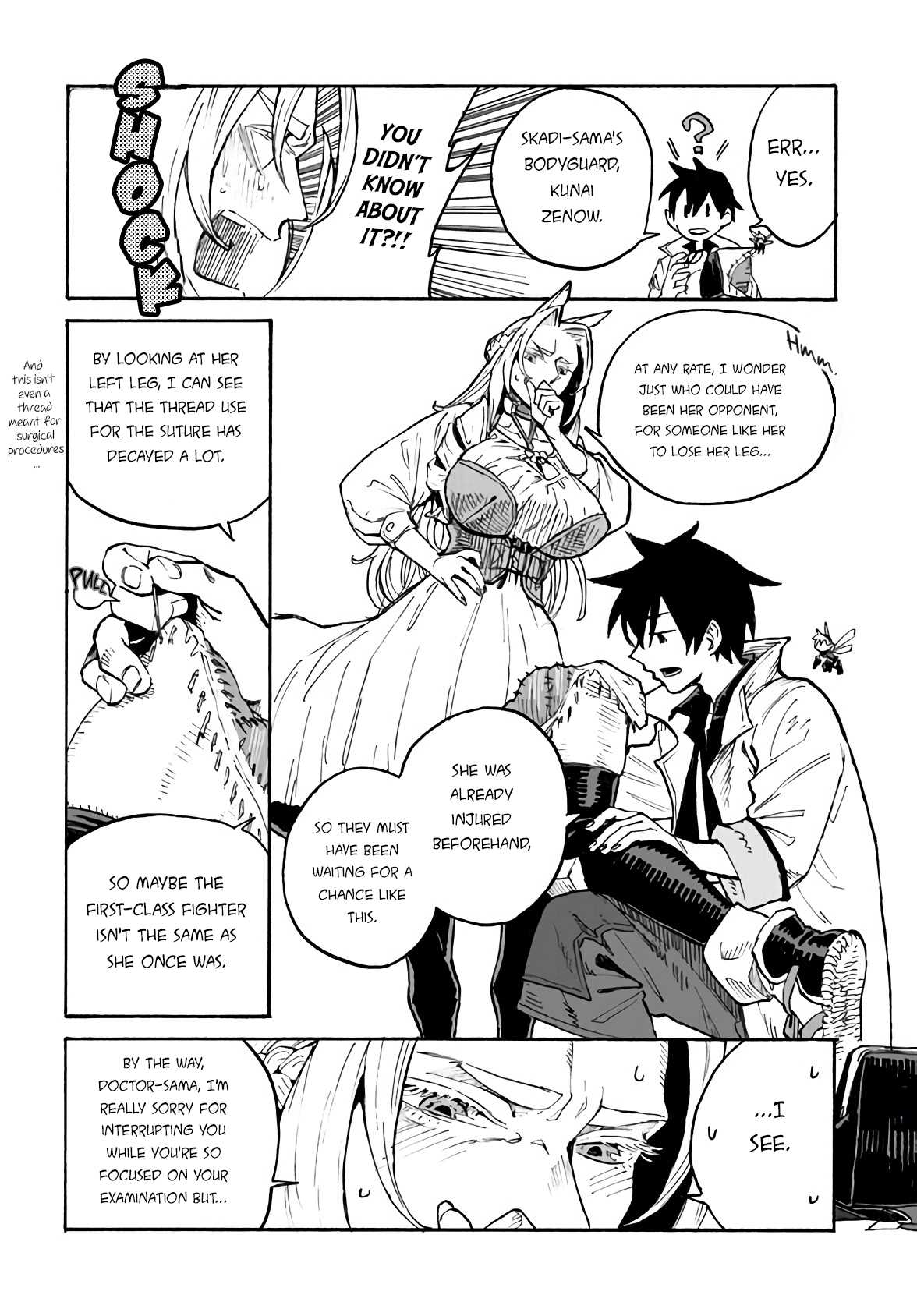 Monster Musume No Oisha-San - Chapter 3.2: The Third Case: The Flesh Golem Who Hates Doctors (2)