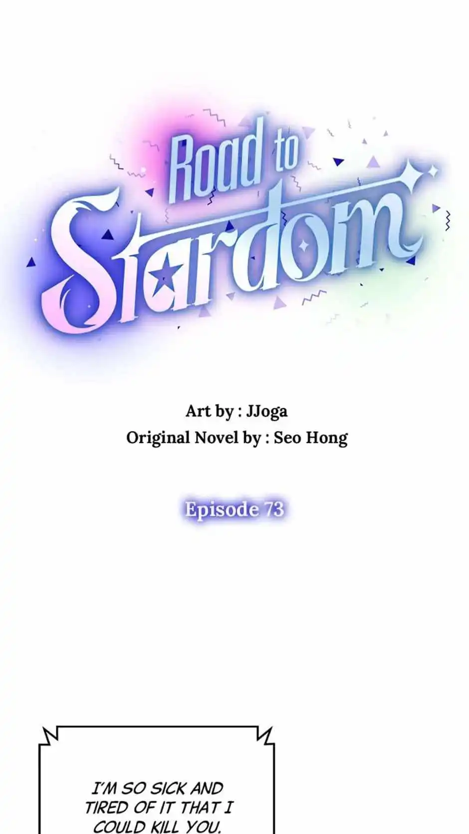 Road To Stardom - Chapter 73