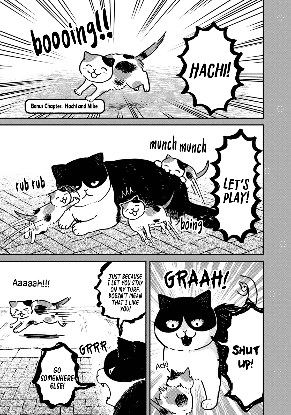 Cat Partners: Maruru And Hachi - Vol.1 Chapter 3.2: Bonus Chapter: Hachi And Mike