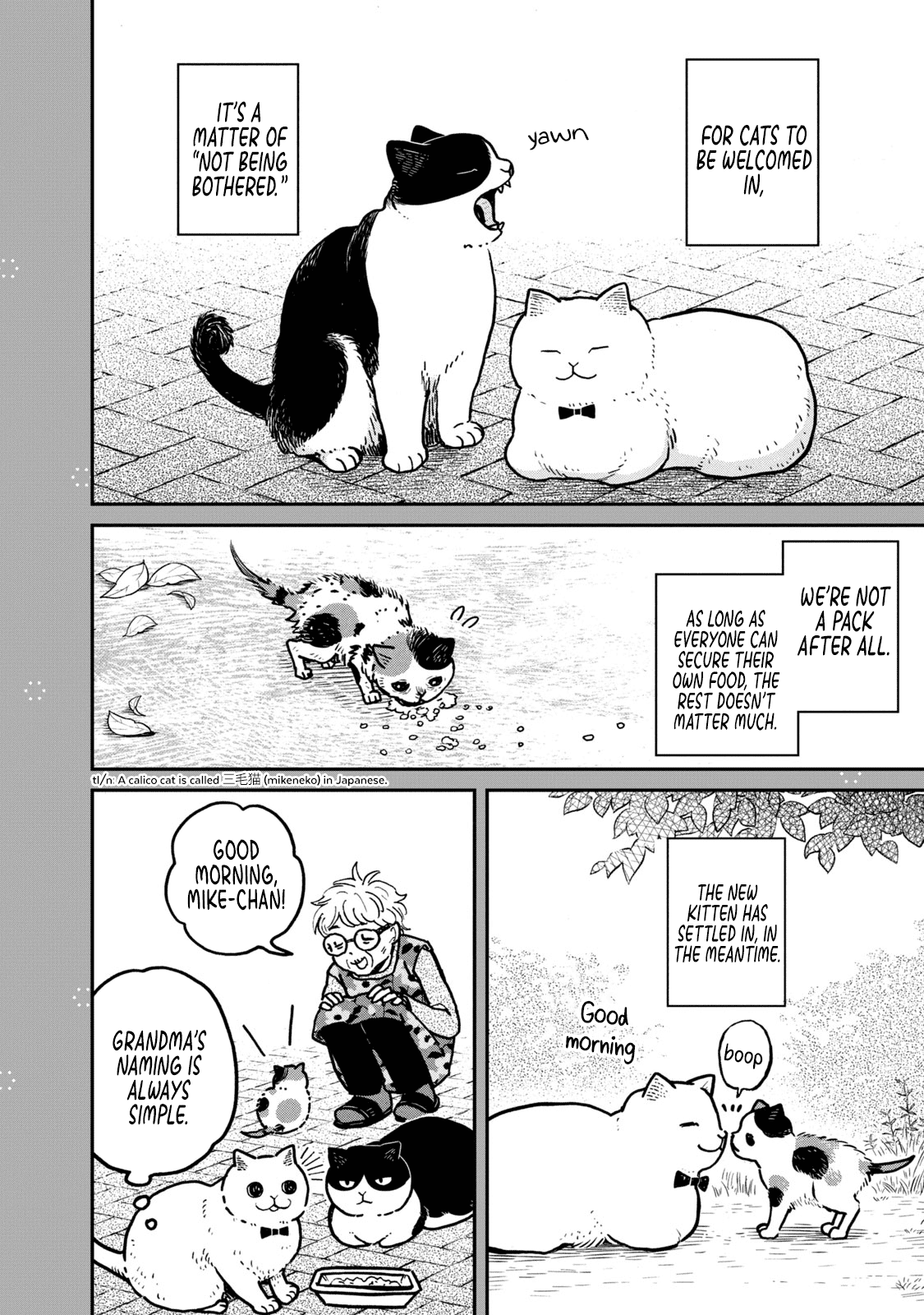 Cat Partners: Maruru And Hachi - Vol.1 Chapter 3.1: Bonus Chapter: The Day Mike Came To The 3Rd Block