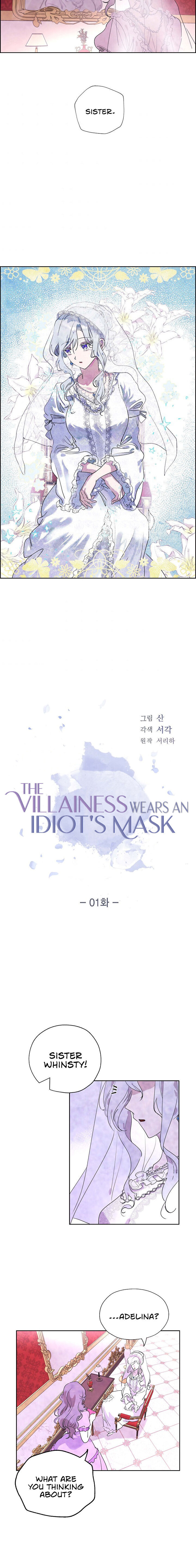 The Villainess Wears An Idiot’s Mask - Chapter 1