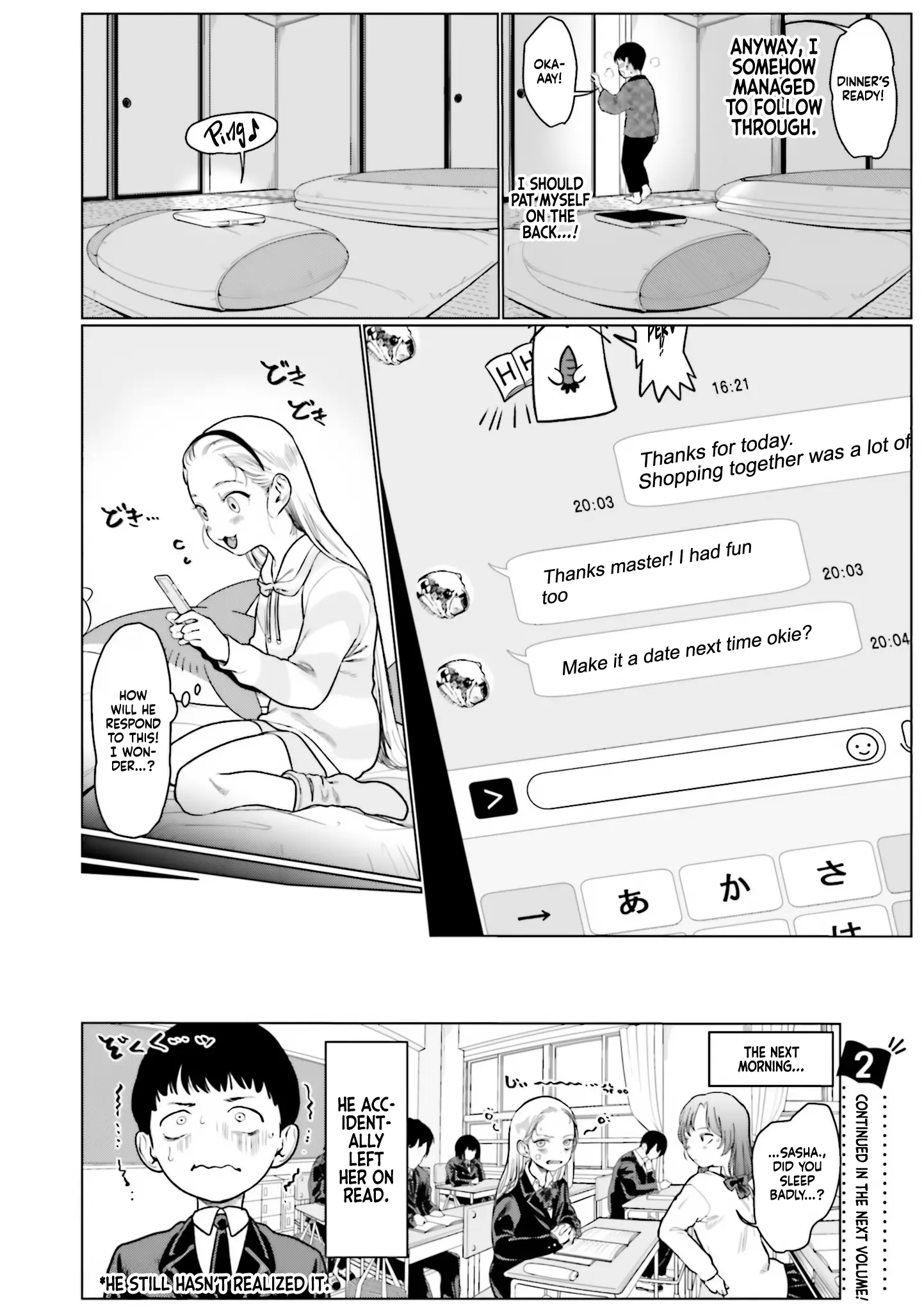 Jc Sasha-Chan To Classmate Otaku-Kun (Webcomic) - Vol.1 Chapter 21: I Still Don't Know How I Feel