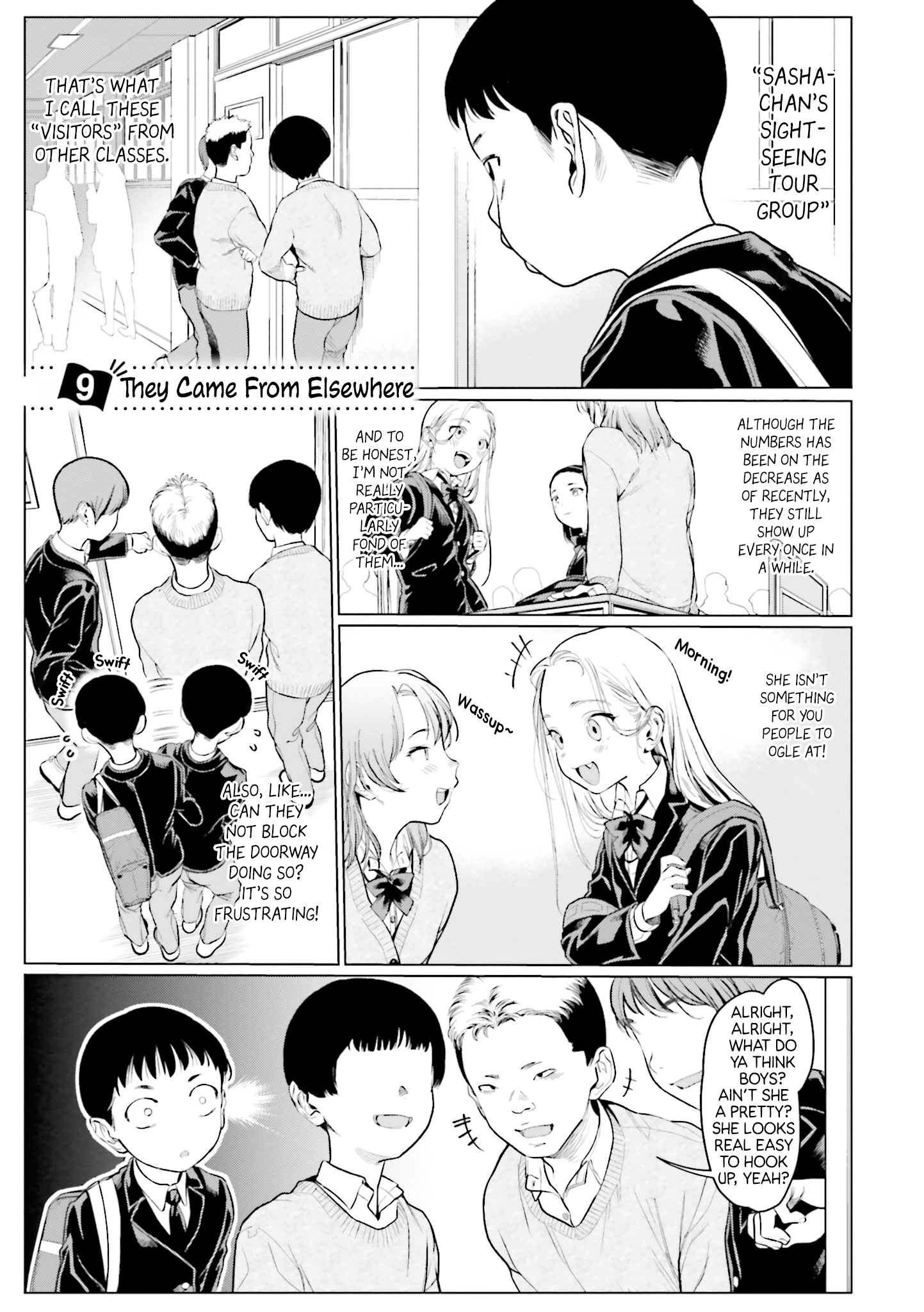 Jc Sasha-Chan To Classmate Otaku-Kun (Webcomic) - Vol.1 Chapter 9: They Came From Elsewhere