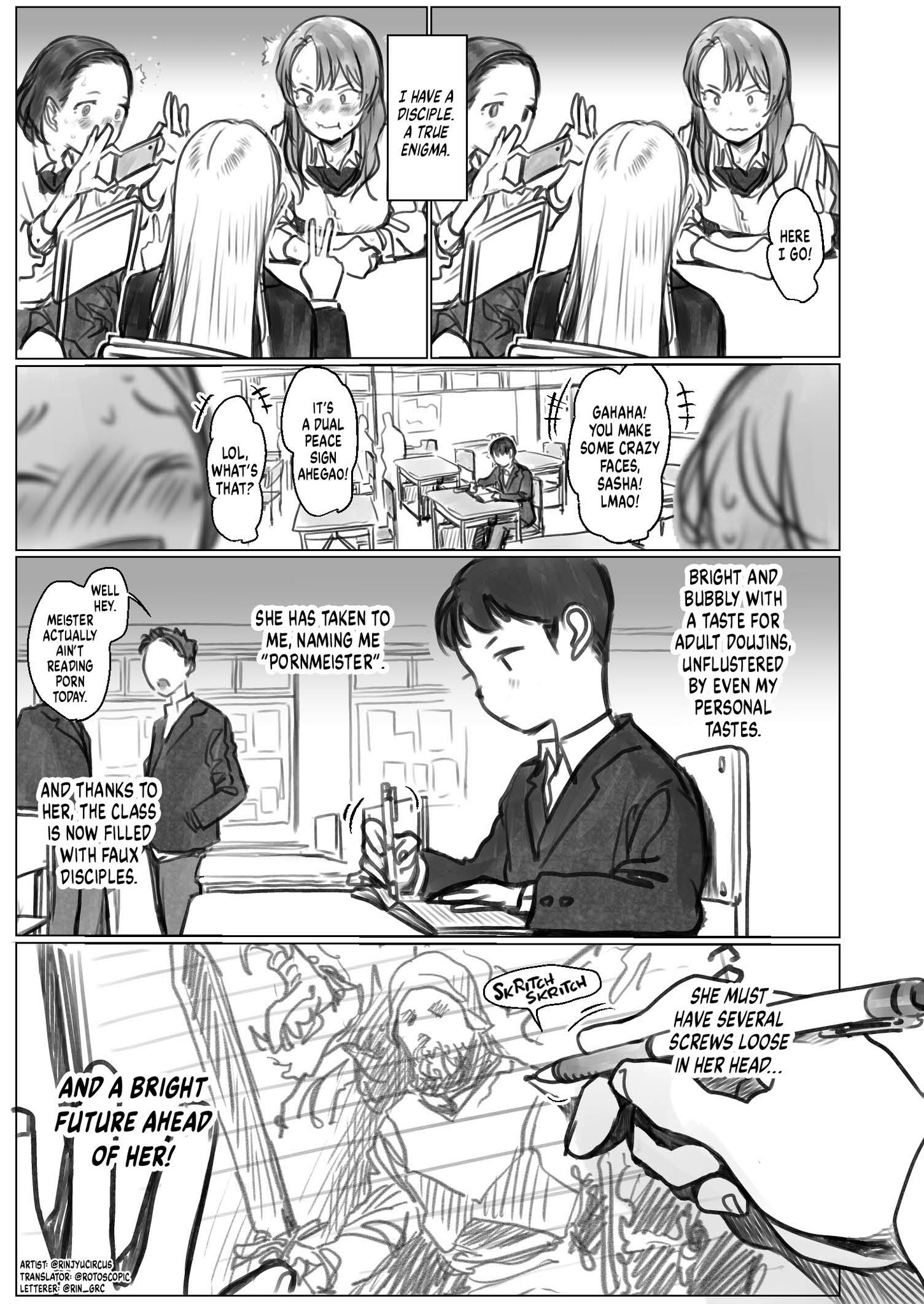 Jc Sasha-Chan To Classmate Otaku-Kun (Webcomic) - Chapter 3