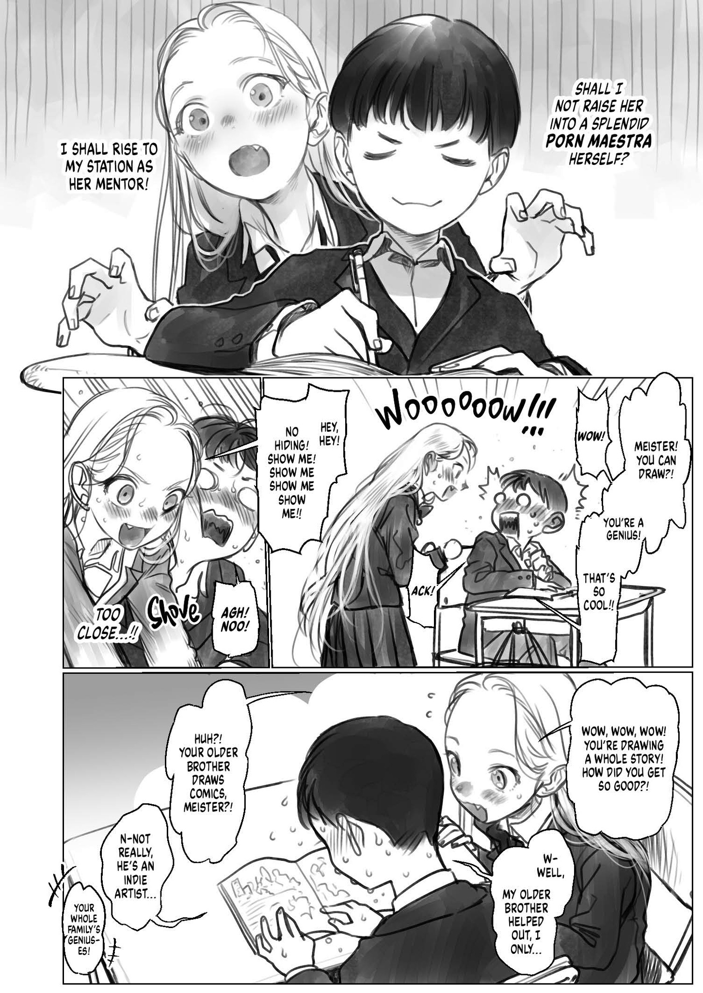 Jc Sasha-Chan To Classmate Otaku-Kun (Webcomic) - Chapter 3