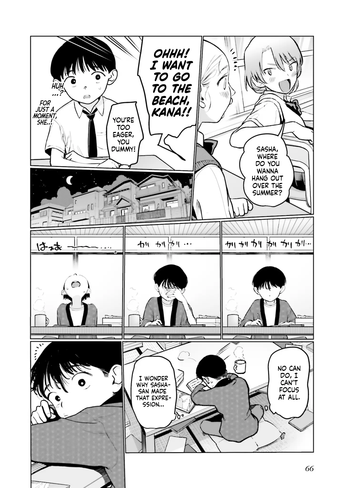 Jc Sasha-Chan To Classmate Otaku-Kun (Webcomic) - Vol.4 Chapter 48: Things Didn't Go As Planned Before Summer.