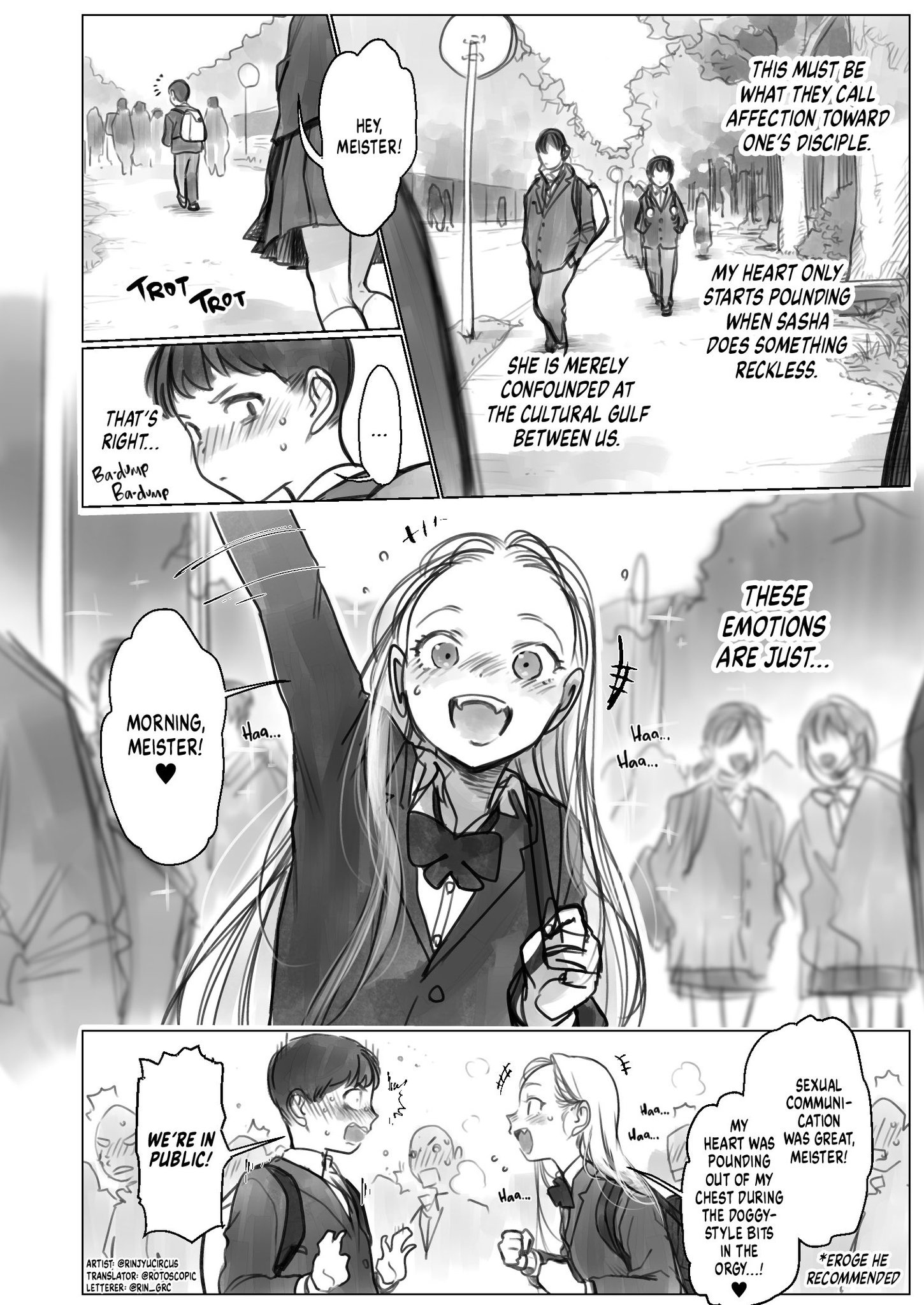 Jc Sasha-Chan To Classmate Otaku-Kun (Webcomic) - Chapter 4