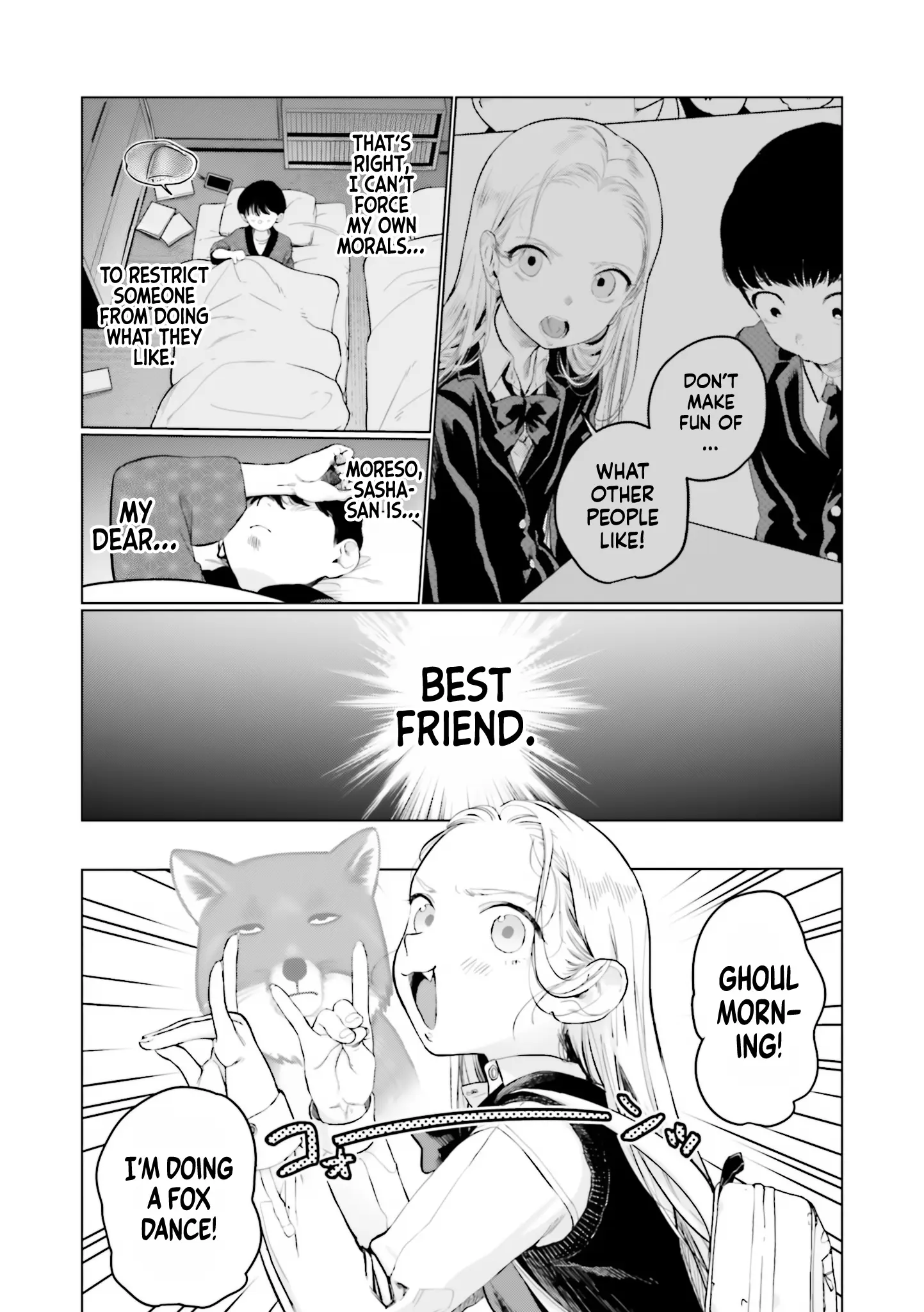 Jc Sasha-Chan To Classmate Otaku-Kun (Webcomic) - Vol.3 Chapter 36: Realizing How He Feels.