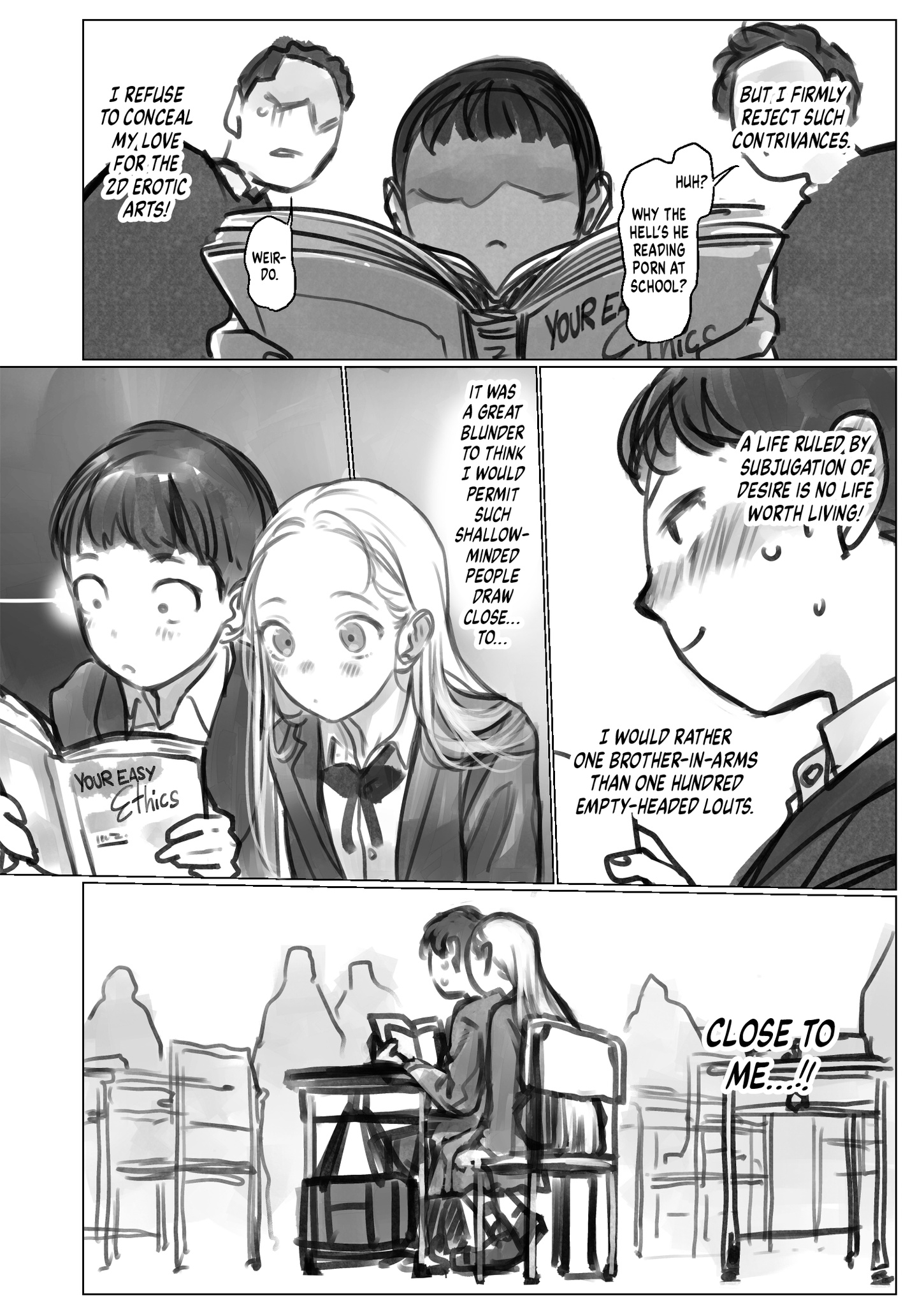 Jc Sasha-Chan To Classmate Otaku-Kun (Webcomic) - Chapter 1