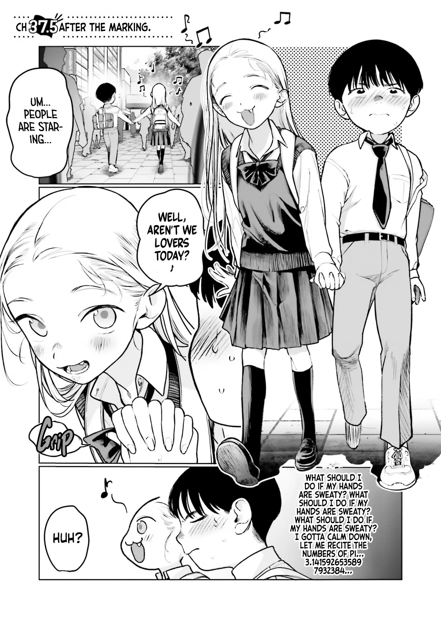 Jc Sasha-Chan To Classmate Otaku-Kun (Webcomic) - Vol.3 Chapter 37.5: After The Marking.